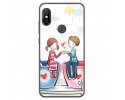 Funda Gel Tpu para Xiaomi Redmi Note 6 Pro Diseño Cafe Dibujos