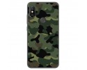 Funda Gel Tpu para Xiaomi Redmi Note 6 Pro Diseño Camuflaje Dibujos