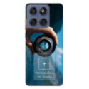 Personaliza tu Funda Silicona Gel Tpu Transparente con tu Fotografia para Motorola Edge 60 / 60 Fusion 5G Dibujo Personalizada
