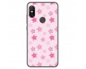 Funda Gel Tpu para Xiaomi Redmi Note 6 Pro Diseño Flores Dibujos