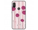 Funda Gel Tpu para Xiaomi Redmi Note 6 Pro Diseño Flores Vintage Dibujos