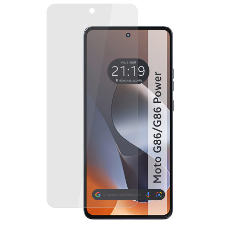 Protector Pantalla Hidrogel Mate Antihuellas para Motorola G86 / G86 Power 5G