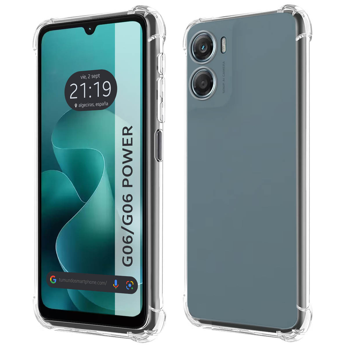 Funda Silicona Antigolpes Transparente para...