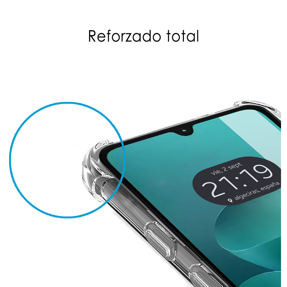 Funda Silicona Antigolpes Transparente para...