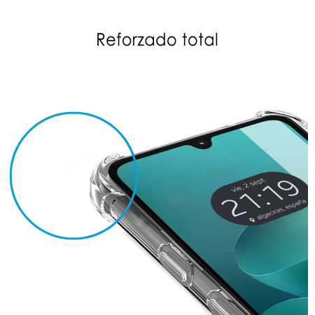 Funda Silicona Antigolpes Transparente para Motorola Moto G06 / G06 Power 4G