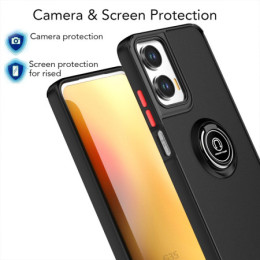 Funda Mate con Borde Negro y Anillo Giratorio 360 para... 2