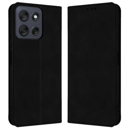 Funda Libro de Polipiel con tarjetero para Motorola Moto G56 5G color Negra