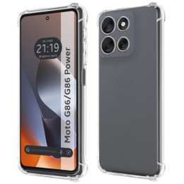 Funda Silicona Antigolpes Transparente para Motorola G86...