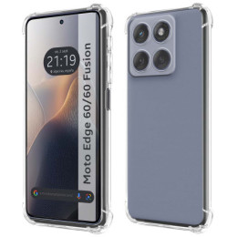 Funda Silicona Antigolpes Transparente para Motorola Edge 60 / 60 Fusion 5G