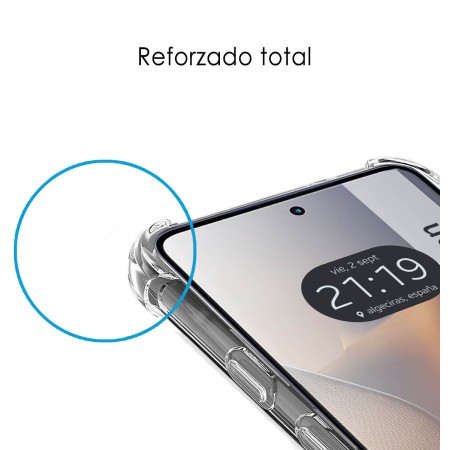 Funda Silicona Antigolpes Transparente para Motorola Edge 60 / 60 Fusion 5G