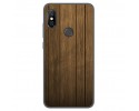 Funda Gel Tpu para Xiaomi Redmi Note 6 Pro Diseño Madera Dibujos