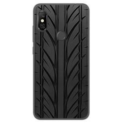 Funda Gel Tpu para Xiaomi Redmi Note 6 Pro Diseño Neumatico Dibujos