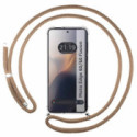 Funda Colgante Transparente para Motorola Edge 60 / 60 Fusion 5G con Cordon Camel