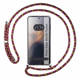 Funda Colgante Transparente para Motorola Edge 60 / 60...