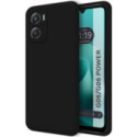 Funda Silicona Líquida Ultra Suave para Motorola Moto G06 / G06 Power 4G color Negra