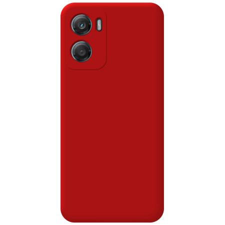 Funda Silicona Líquida Ultra Suave para Motorola Moto G06 / G06 Power 4G color Roja