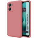 Funda Silicona Líquida Ultra Suave para Motorola Moto G06 / G06 Power 4G color Rosa