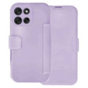 Funda Silicona Suave con Tapa para Motorola Moto G56 5G color Morada