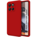 Funda Silicona Líquida Ultra Suave para Motorola G86 / G86 Power 5G color Roja
