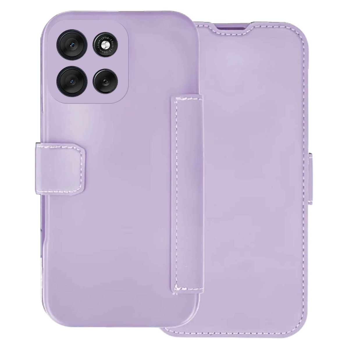 Funda Silicona Suave con Tapa para Motorola G86...