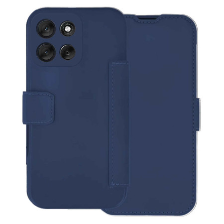 Funda Silicona Suave con Tapa para Motorola G86 / G86 Power 5G color Azul