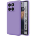 Funda Silicona Líquida Ultra Suave para Motorola Edge 60 / 60 Fusion 5G color Morada