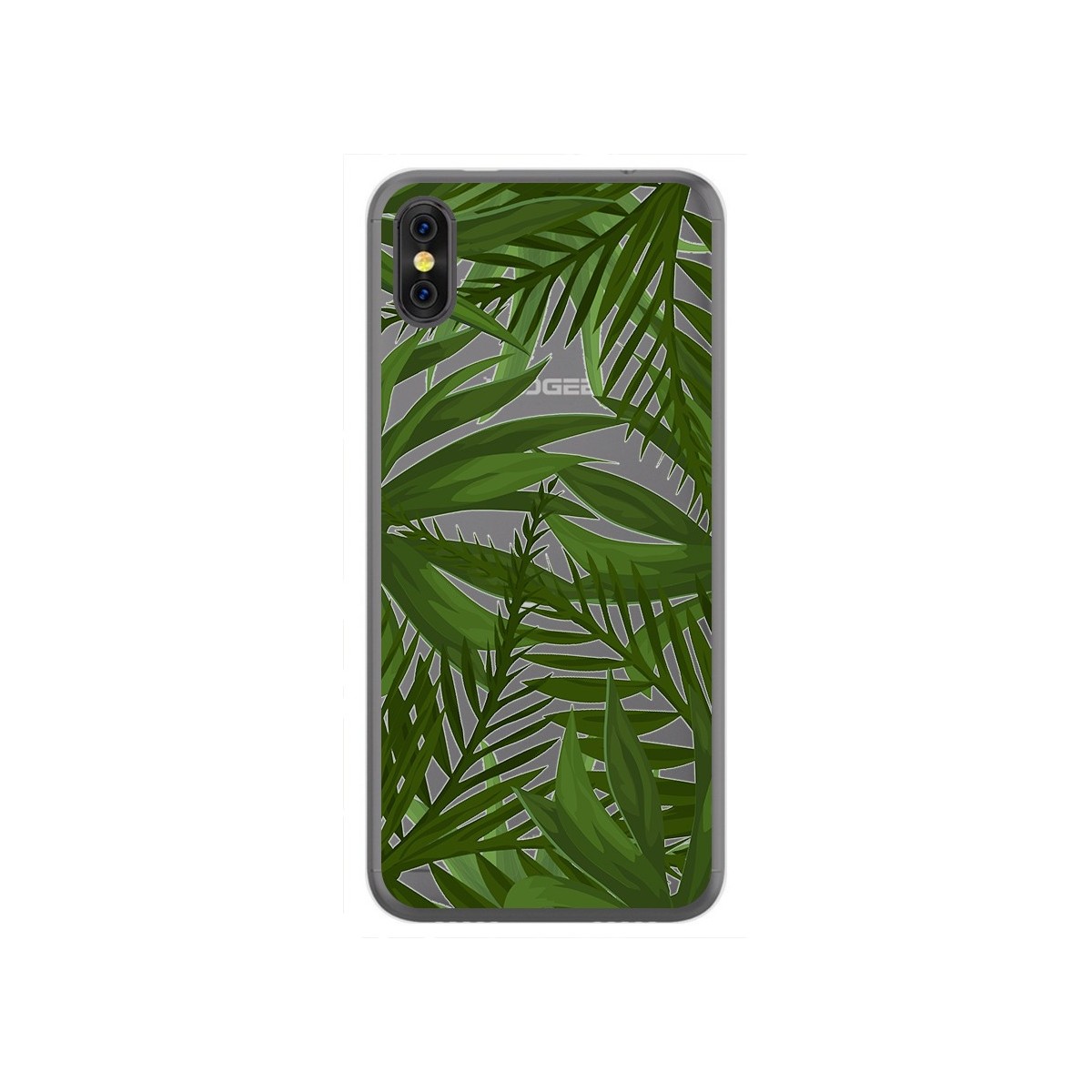 Funda Gel Transparente para Doogee X53 Diseño Jungla Dibujos