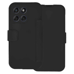 Funda Silicona Suave con Tapa para Motorola Edge 60 / 60 Fusion 5G color Negra