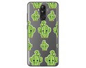 Funda Gel Transparente para Leagoo M9 Pro Diseño Cactus Dibujos