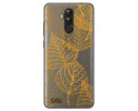 Funda Gel Transparente para Leagoo M9 Pro Diseño Hojas Dibujos