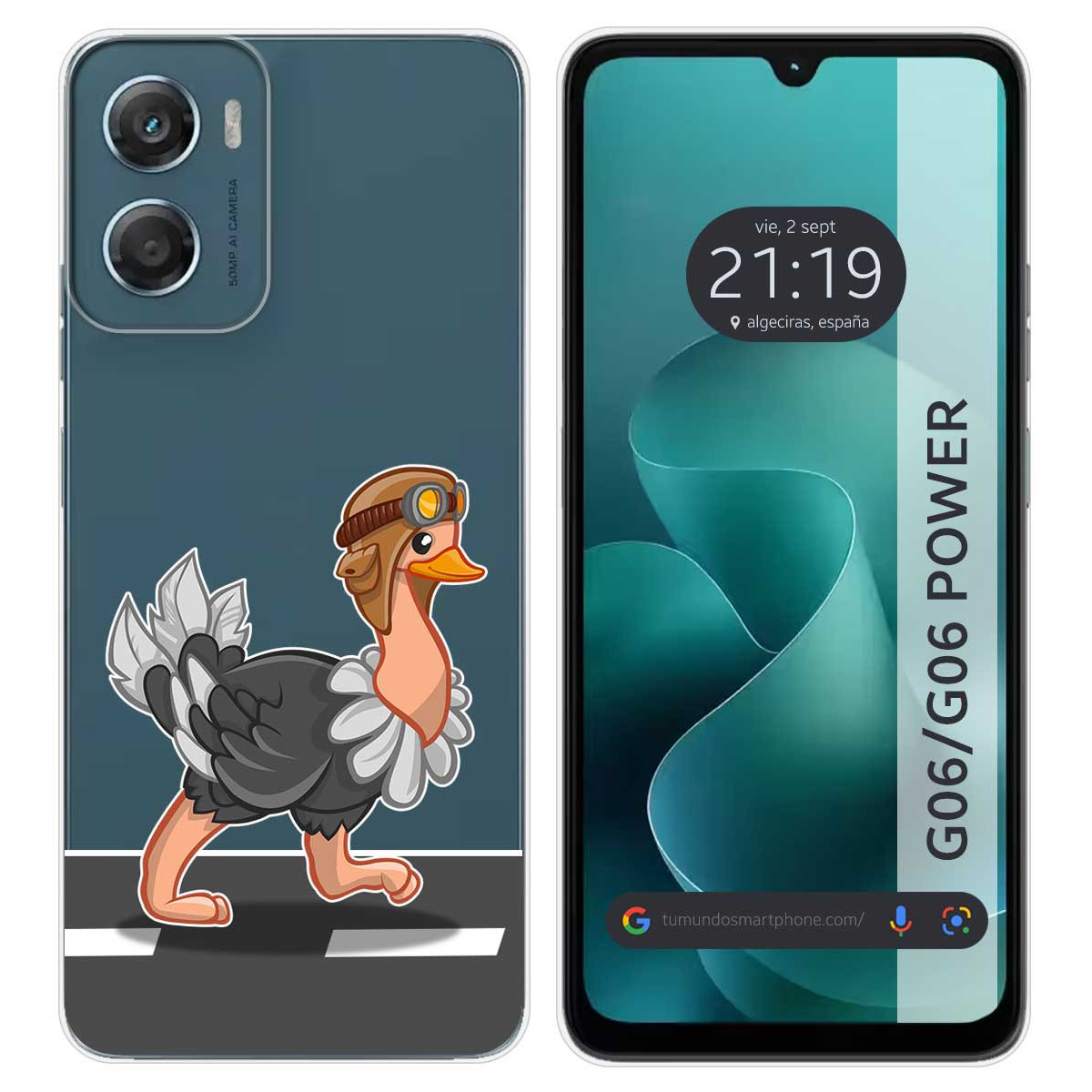 Funda Silicona Transparente para Motorola Moto...