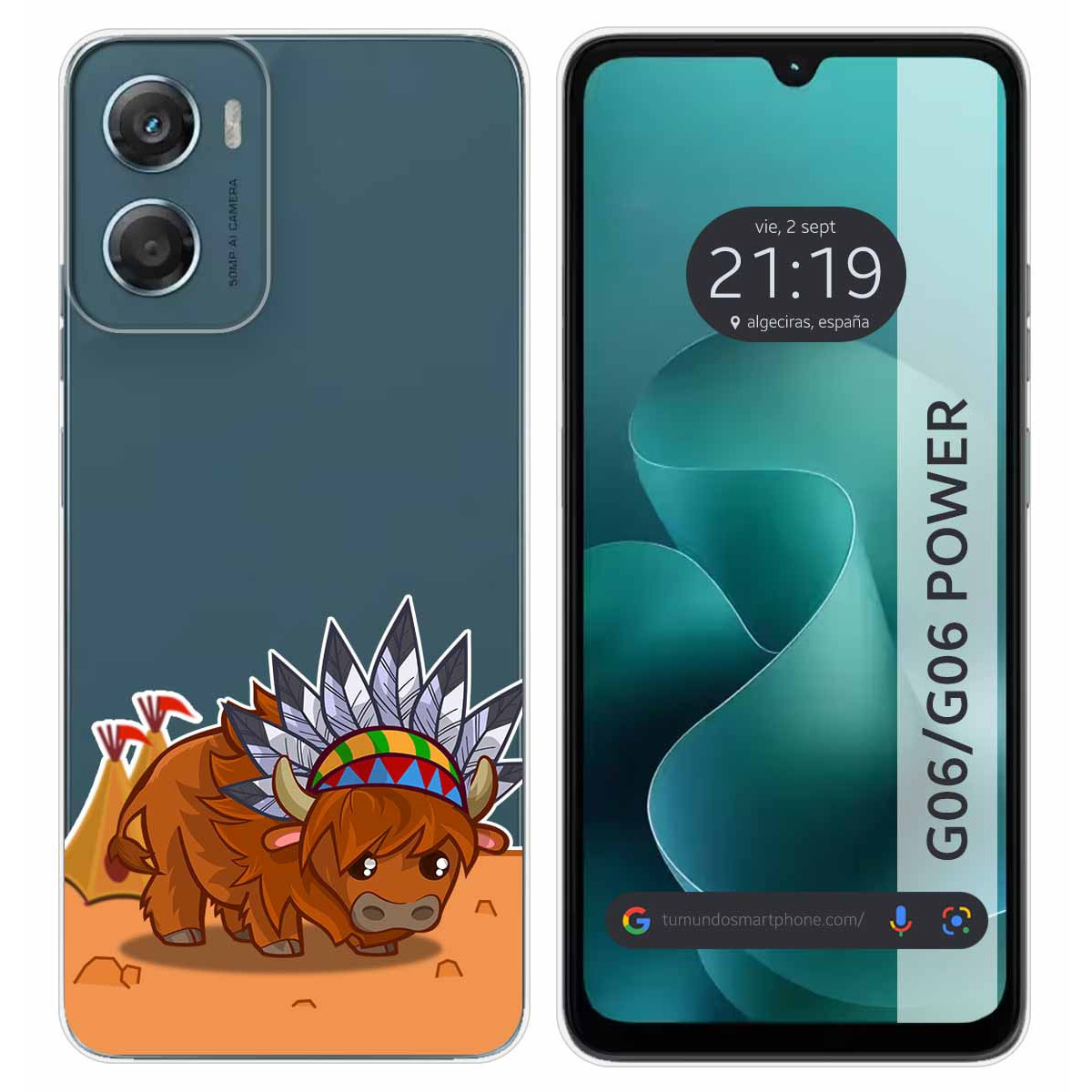 Funda Silicona Transparente para Motorola Moto...