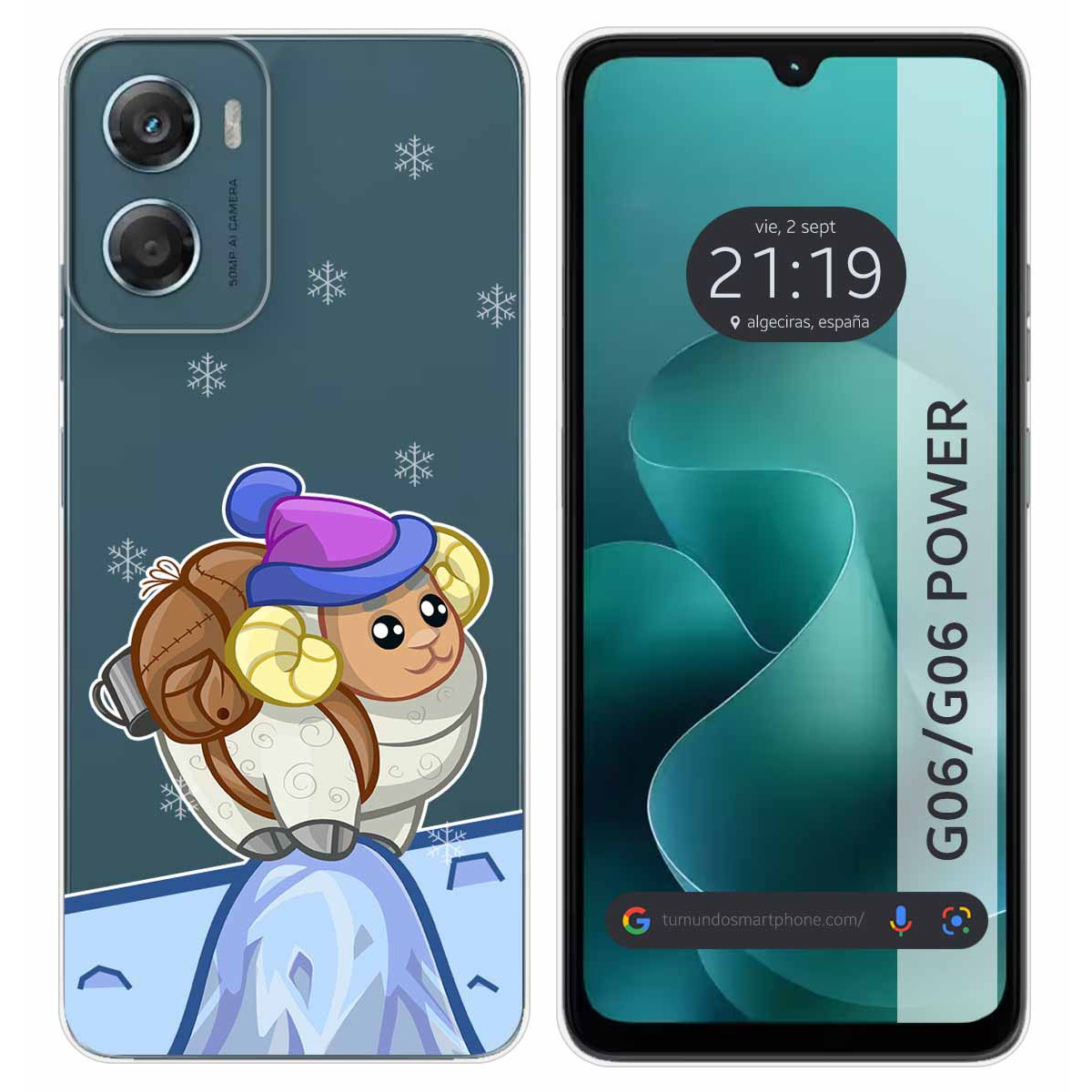 Funda Silicona Transparente para Motorola Moto...