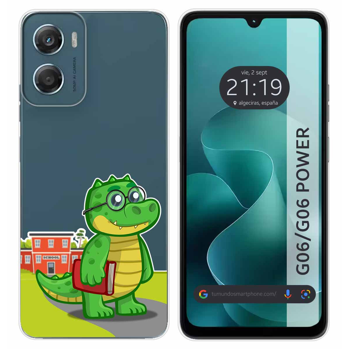 Funda Silicona Transparente para Motorola Moto...