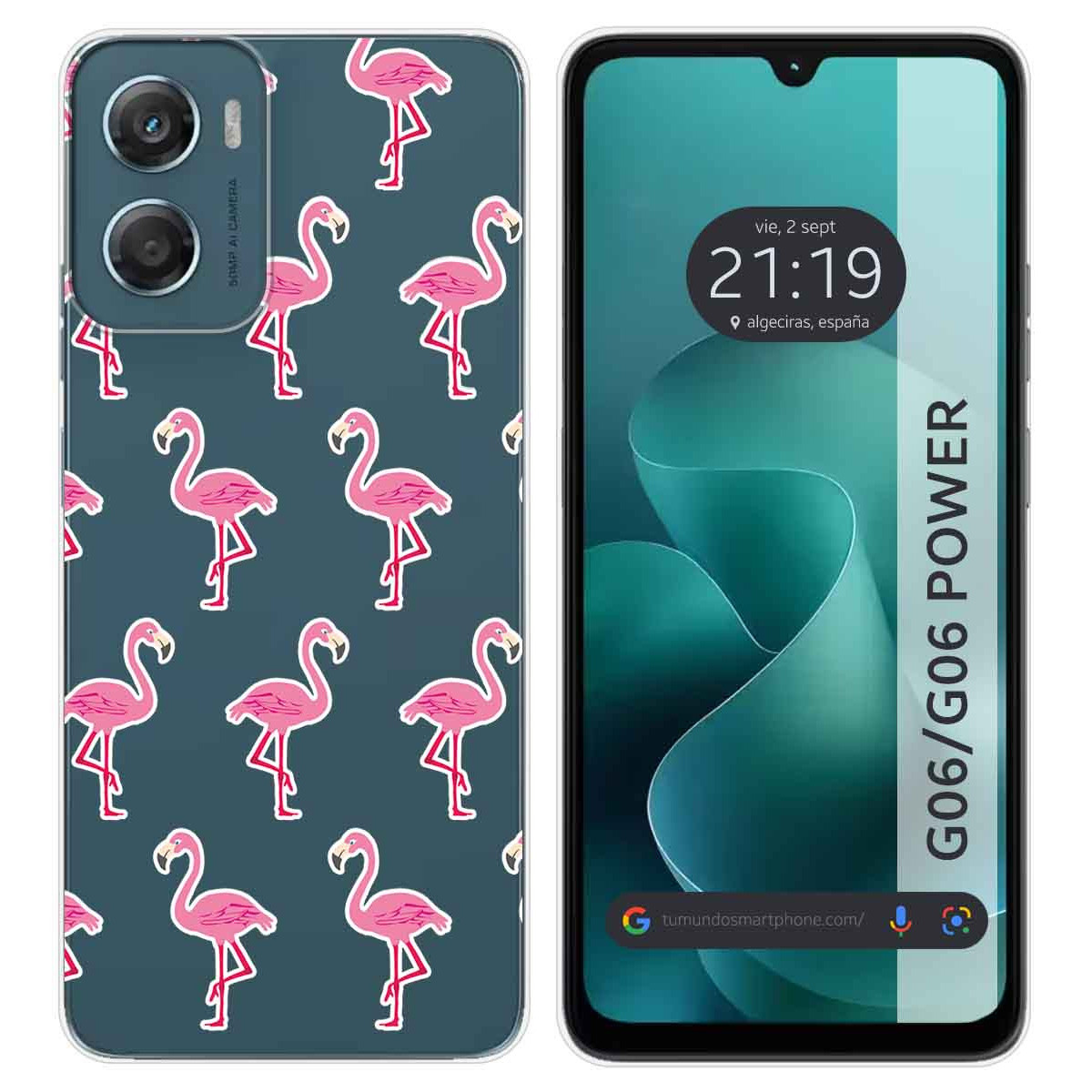 Funda Silicona Transparente para Motorola Moto...