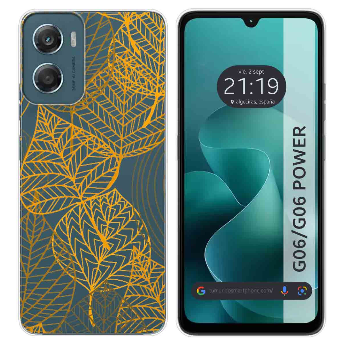 Funda Silicona Transparente para Motorola Moto...