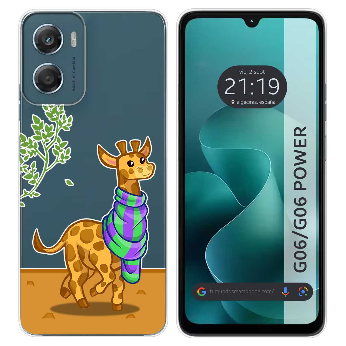 Funda Silicona Transparente para Motorola Moto...