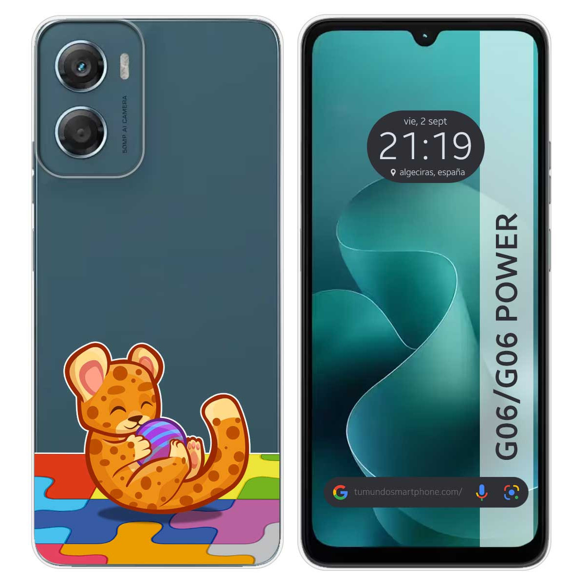 Funda Silicona Transparente para Motorola Moto...