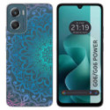 Funda Silicona Transparente para Motorola Moto G06 / G06 Power 4G diseño Mandala Dibujos