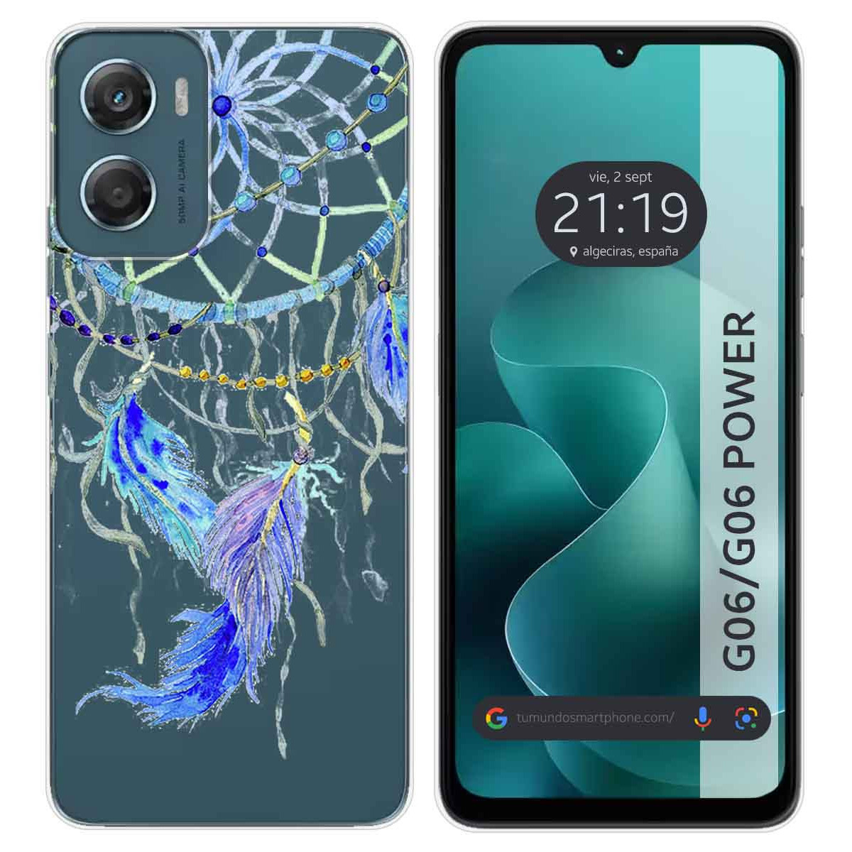 Funda Silicona Transparente para Motorola Moto...