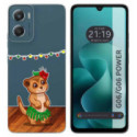 Funda Silicona Transparente para Motorola Moto G06 / G06 Power 4G diseño Suricata Dibujos