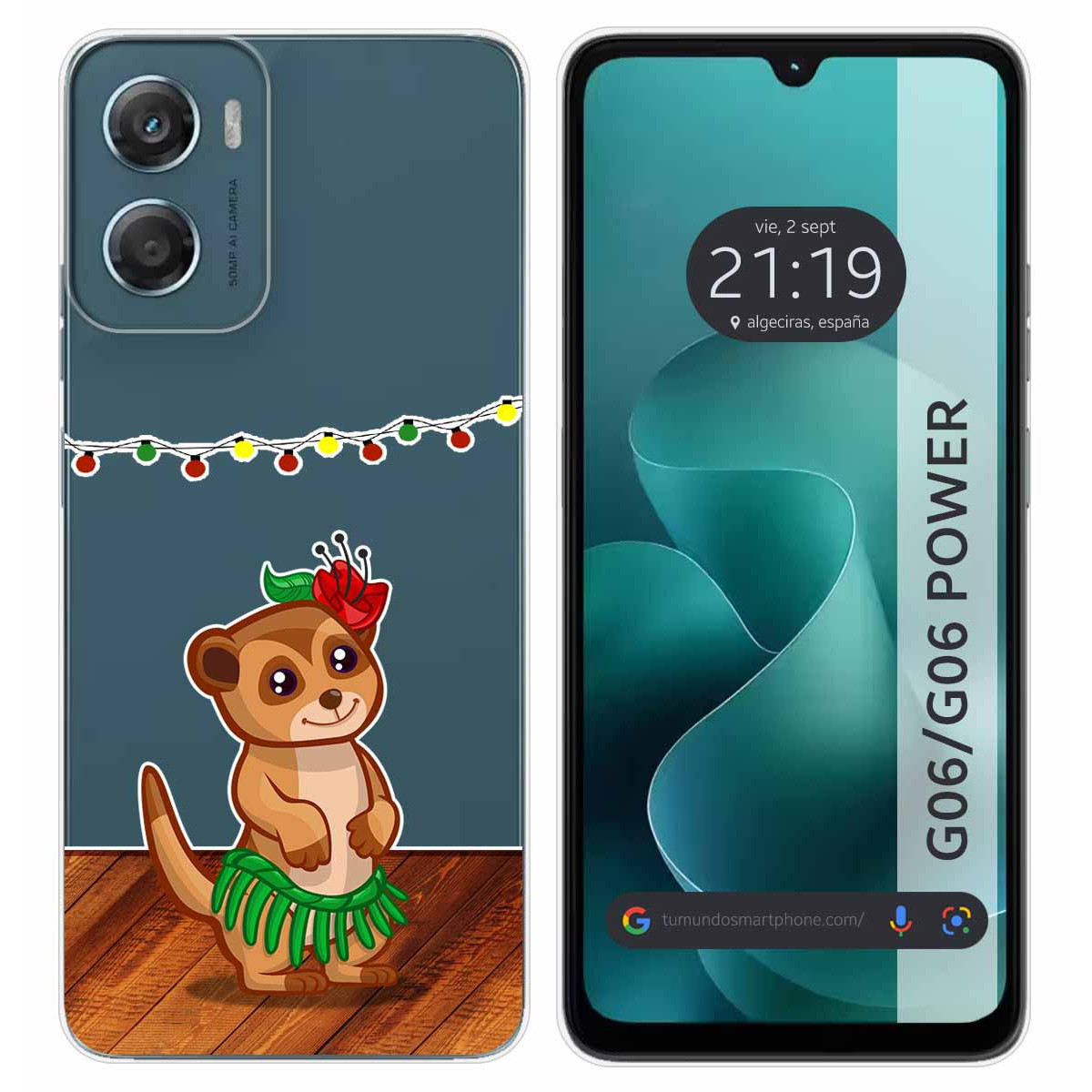 Funda Silicona Transparente para Motorola Moto...