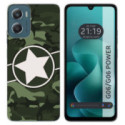 Funda Silicona para Motorola Moto G06 / G06 Power 4G diseño Camuflaje 01 Dibujos