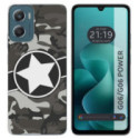 Funda Silicona para Motorola Moto G06 / G06 Power 4G diseño Camuflaje 02 Dibujos
