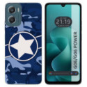 Funda Silicona para Motorola Moto G06 / G06 Power 4G diseño Camuflaje 03 Dibujos