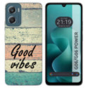Funda Silicona para Motorola Moto G06 / G06 Power 4G diseño Madera 01 Dibujos
