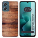 Funda Silicona para Motorola Moto G06 / G06 Power 4G diseño Madera 02 Dibujos