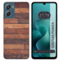 Funda Silicona para Motorola Moto G06 / G06 Power 4G diseño Madera 03 Dibujos