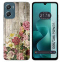 Funda Silicona para Motorola Moto G06 / G06 Power 4G diseño Madera 08 Dibujos