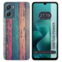 Funda Silicona para Motorola Moto G06 / G06 Power 4G diseño Madera 10 Dibujos